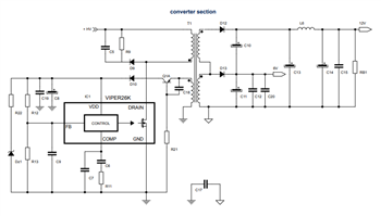 Schematic - STMicroelectronics STEVAL-VP26K03F Evaluation Board